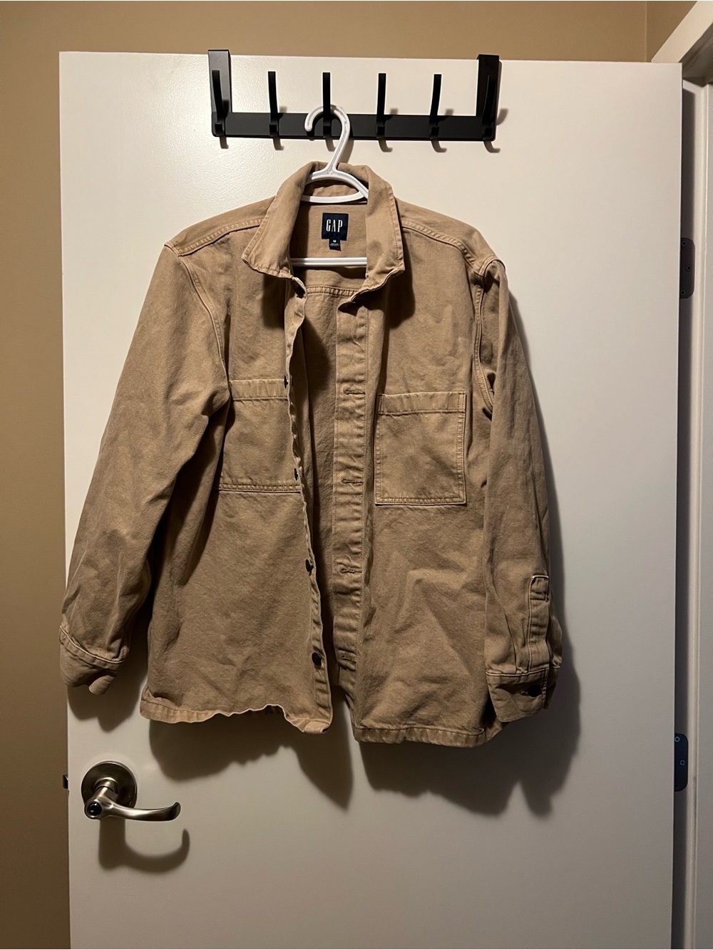 GAP Tan Canvas Utility Field Jacket